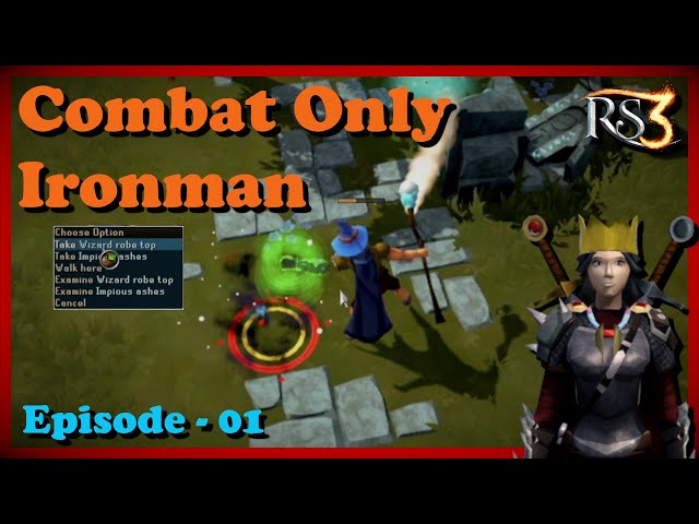 RS3 - Combat Only Ironman, Episode 01. (A Fresh Start)
