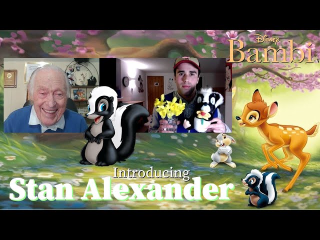 Virtual GalaxyCon Video Chat: Introducing Stan Alexander (Young Flower in Disney's Bambi)