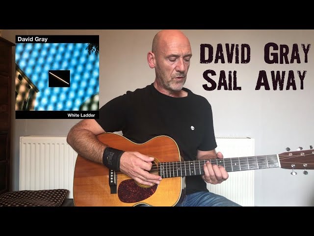 David Gray - Sail Away - Guitar lesson by Joe Murphy