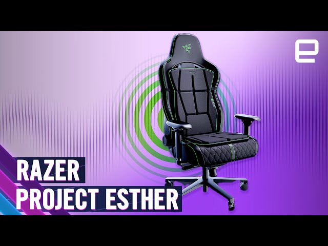 Razer Project Esther hands-on at CES 2024: The world’s first HD haptics gaming cushion