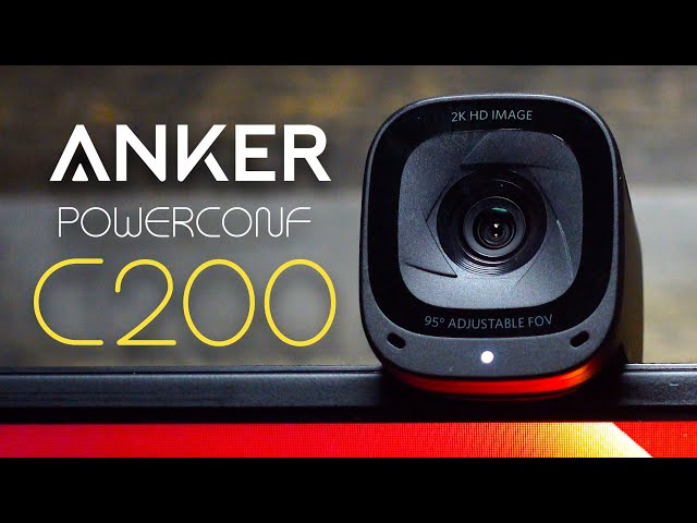 Anker PowerConf C200 Webcam Unboxing & Review + Setup & Demo | The best affordable 2K webcam ever?