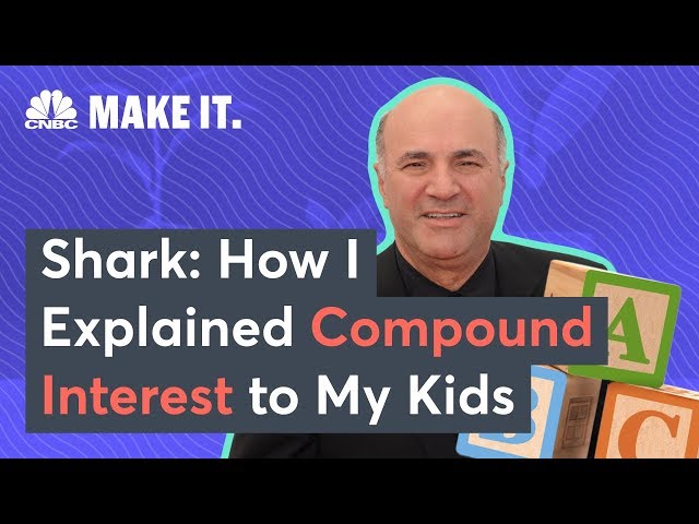 Kevin O'Leary Explains Compound Interest With A Piggy Bank