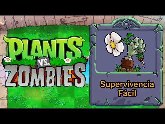 Plantas vs Zombis | Supervivencia Piscina