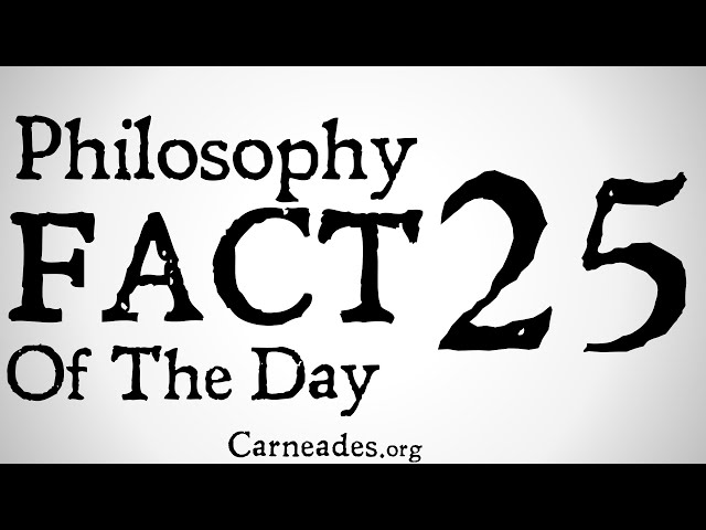 Philosophy Fact of the Day 25 #Shorts