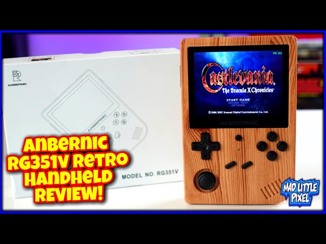 The BEST Retro Emulation Handheld! RG351V Awesome Build, Screen & Performance! Test & Review