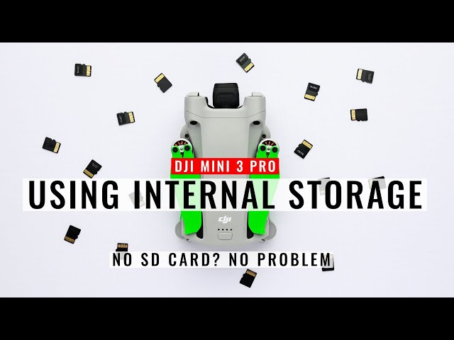 DJI Mini 3/4 Pro | Using Internal Storage (No SD Card? No Problem)