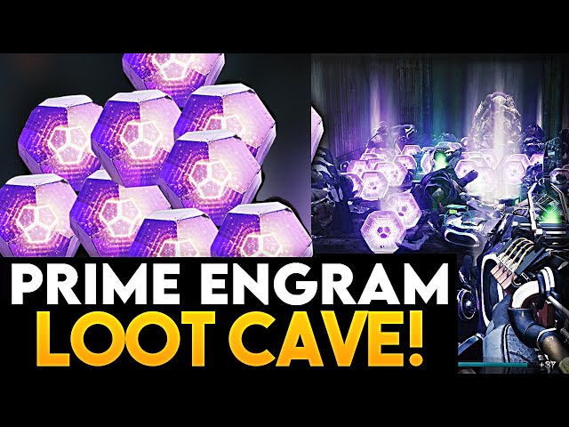 Destiny 2 PRIME ENGRAM LOOT CAVE *NEW LOOT CAVE 2.0* - DO THIS NOW