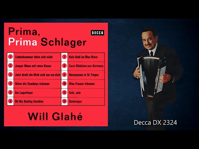 Will Glahé · Prima, Prima Schlager ·  Potpourri · (DECCA DX 2324)
