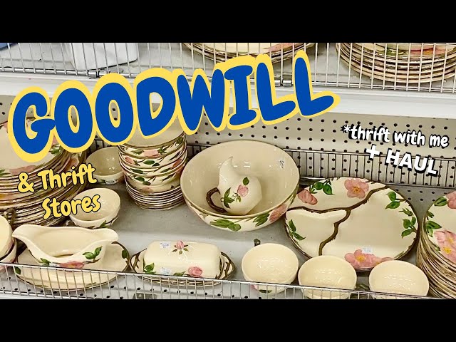 Goodwill THRIFT WITH ME | EXTRA LONG VIDEO | home decor - YouTube