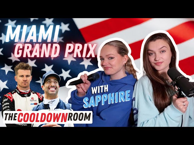 MIAMI GP WARM UP with SAPPHIRE + F1 News | The Cooldown Room 'An F1 Podcast'
