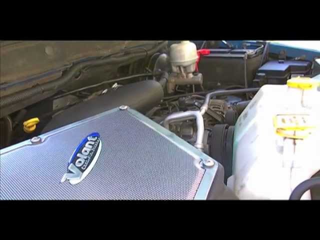 How To:  Install a Volant cold air intake filter system on a RAM 1500.