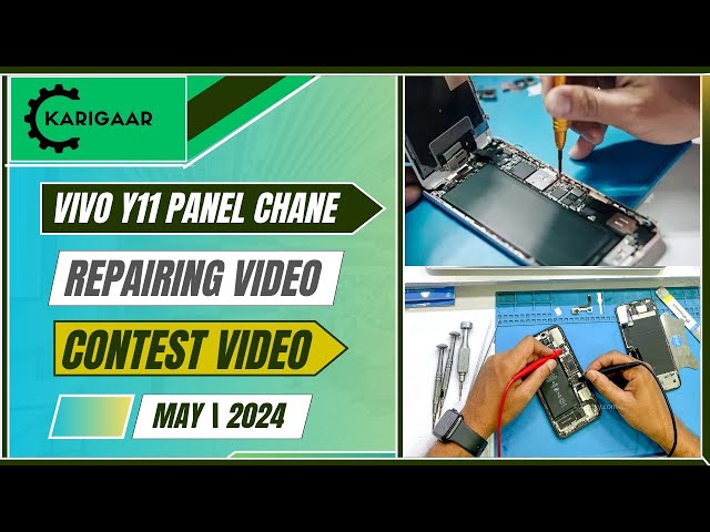 Repairing Video#5 ||Vivo Y11 Panel Change Reparing Video |Karigaar|ZRBAZZAR|