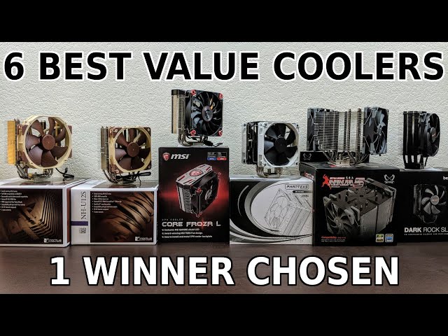 The Best Midrange Air Cooler - 6 Great Value Coolers Tested, 1 Winner Chosen