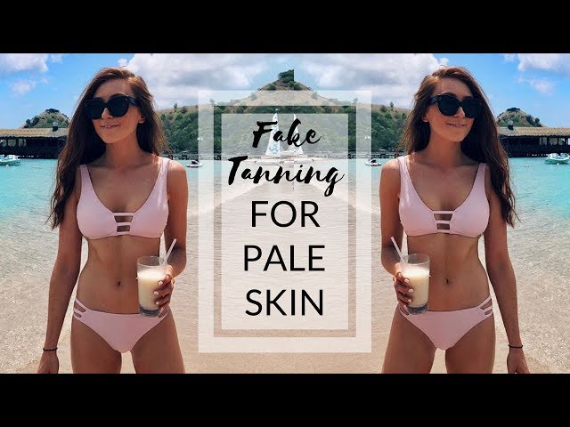 FAKE TANNING TIPS FOR PALE SKIN + MY TANNING ROUTINE
