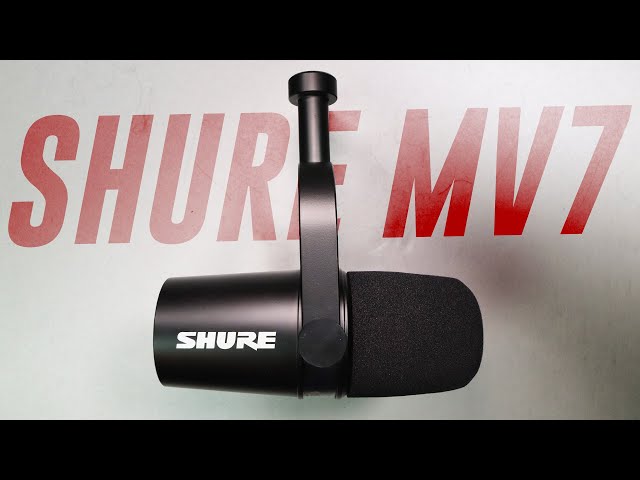 Shure MV7 USB/XLR Mic Review / Test (Compared to SM7b, Podmic, Q2u, SM58)