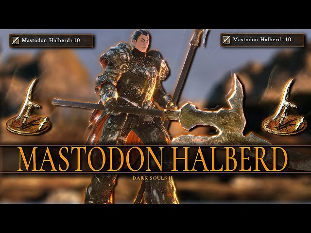 The Mastodon Halberd MELTS ANYTHING in Dark Souls 2!
