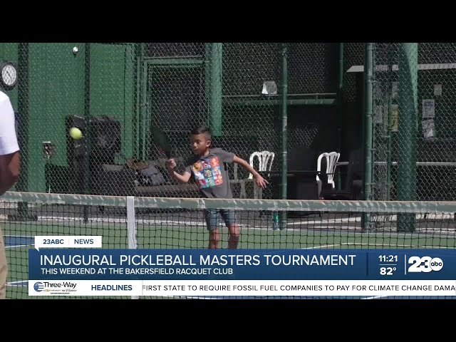 First time in Bakersfield history the Pickleball Masters held at the BRC
