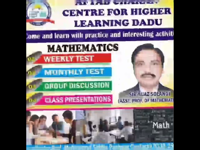 Admissions are open: Come and join ACHL @achlinstitute #education #dadu
