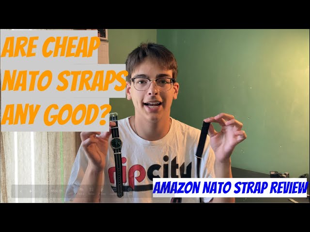 Are Cheap Nato Straps Any Good? | Amazon Nato Review