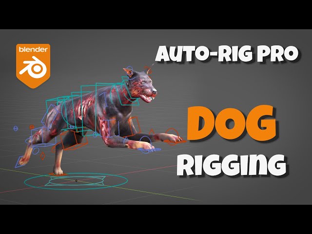 Auto-Rig Pro Tutorial: Rigging a Dog