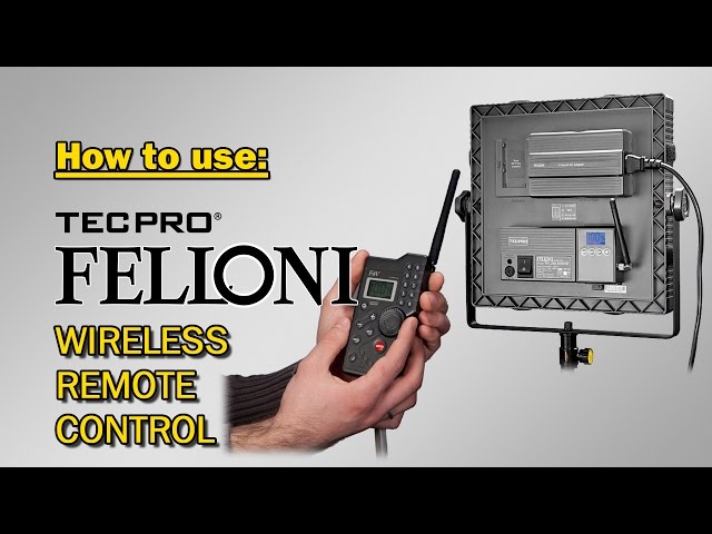 How to use: FELLONI Wireless remote control