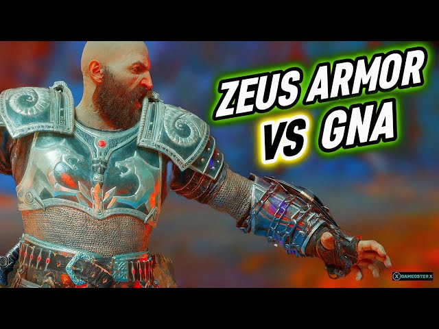 Zeus Armor Set + vs GNA The New Valkyrie Queen - GMGOW+ No Damage - PS5
