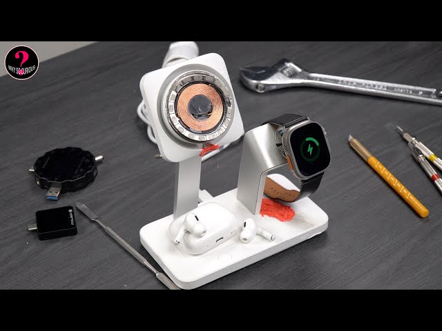 Magsafe Charger Faster than Genuine?! (ESR HaloLock 3in1 Unboxing)