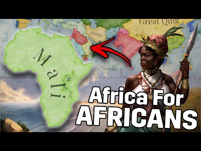 Protecting AFRICA... by colonizing it myself in Victoria 3
