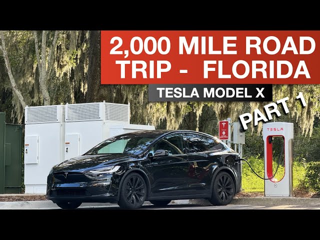 Tesla Model X Refresh Road Trip 2k Miles Part 1