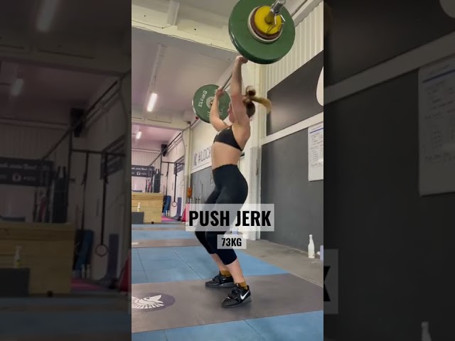 WHAT THE HELL IS A PUSH JERK?!🤯 #shorts #short #weightlifting #press #overhead #squat #strong