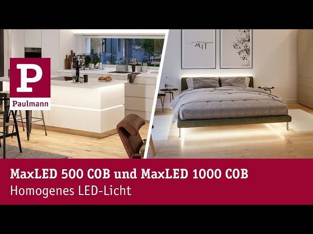 MaxLED 500 - MaxLED 1000 - COB ohne sichtbaren Lichtpunkte
