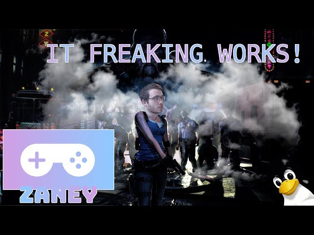 Resident Evil 3 LIVE Gameplay Part 1 | Zaney Games On Linux