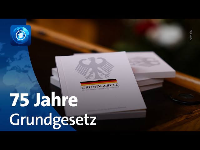 Grundgesetz: Deutschlands Verfassung wird 75 Jahre alt