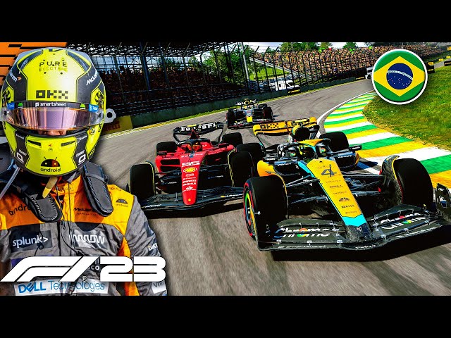F1 23 - Making NORRIS WORLD CHAMPION #21 Brazil