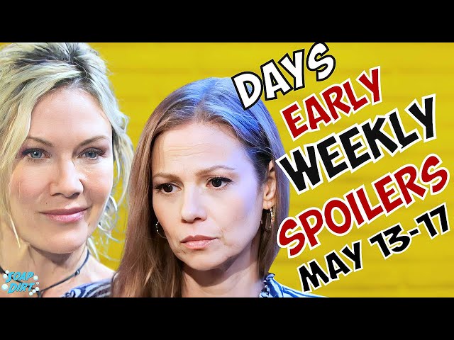 Days of our Lives Early Weekly Spoilers May 13-17: Kristen Grabs Ava & Accuses #dool #daysofourlives