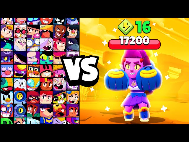 CHEERLEADEER ROSA vs ALL BRAWLERS! WHO WILL SURVIVE IN THE SMALL ARENA? | With SUPER, STAR, GADGET!