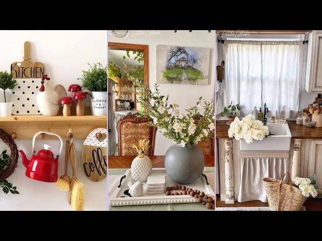 100+ Vintage Kitchen Antique Farmhouse decorating ideas |Farmhouse cottage home decorating ideas