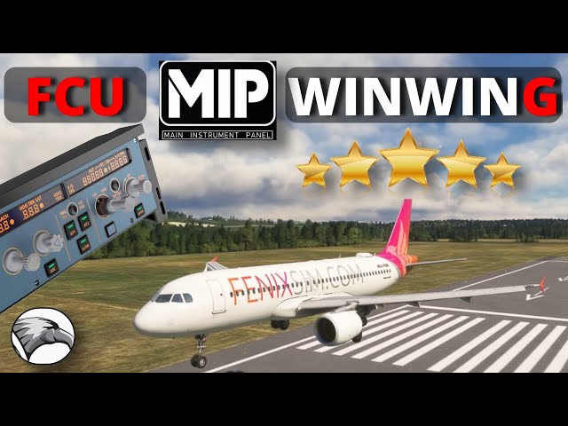 WinWing FCU for Airbus | Auto Configure | Tested in MSFS with Fenix & FBW A320