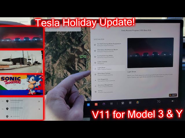 Massive Tesla Holiday Update! Software V11 for Model S, 3, X, Y!