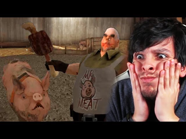 EL CERDO DEL CARNICERO ME QUIERE COMER !! NUEVA ACTUALIZACIÓN - Mr Meat (Horror Game) | DeGoBooM