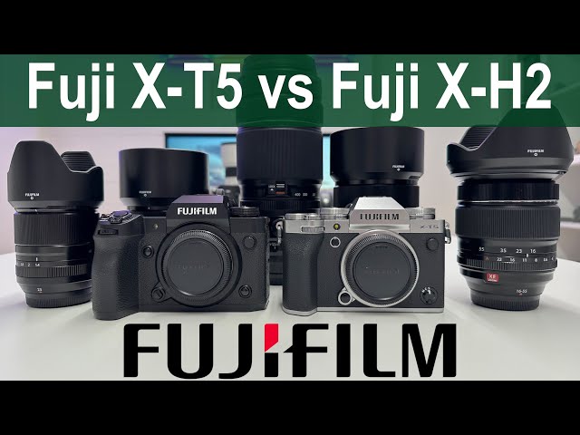 New Fuji X-T5 vs Fuji X-H2 | BEST APS-C for PRO Photographers