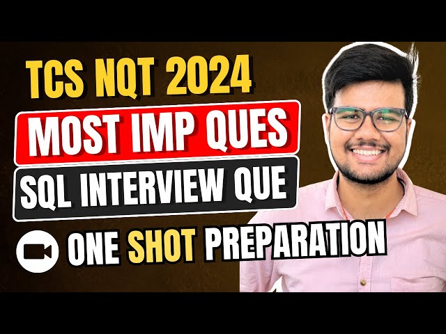 Top 70 SQL Interview Questions One Shot | DIGITAL | NINJA | PRIME | Many More