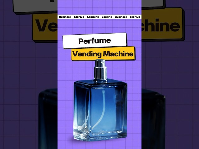 Perfume Vending Machine 🤯
