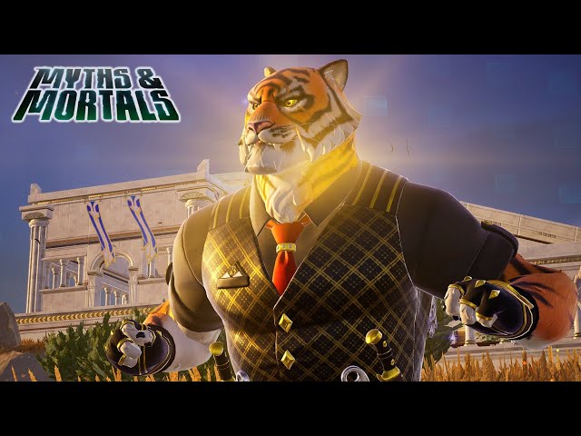 Tiger on the Loose! The Full Gameplay Fortnite Myths & Mortals ZB No Comm 🐯👌