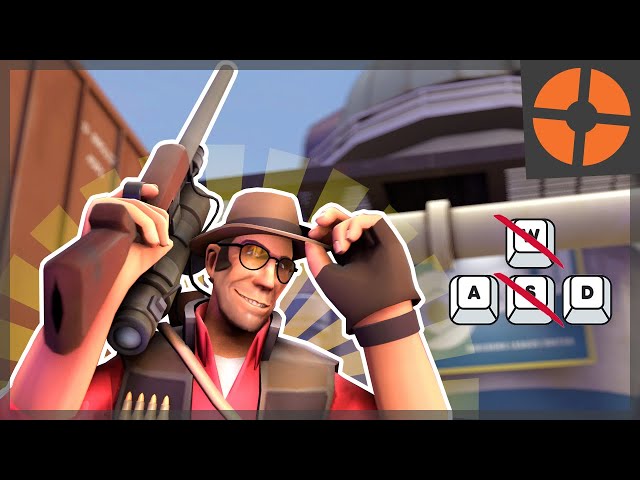GETTING KILLSTREAK WITH ONLY A/D?? [TF2 Challenges]