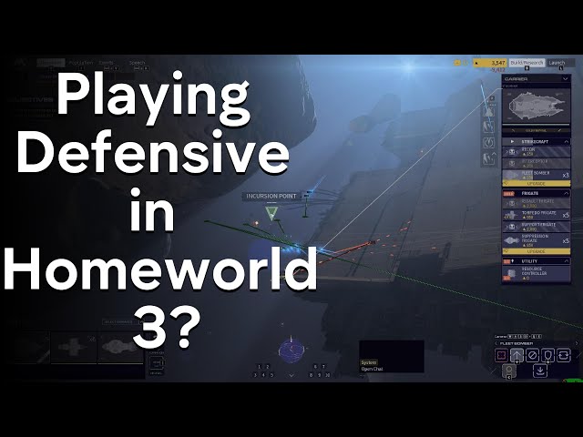 What Happens when you Try to Play Defensive on War Games in Homeworld 3, 4k 60fps HDR