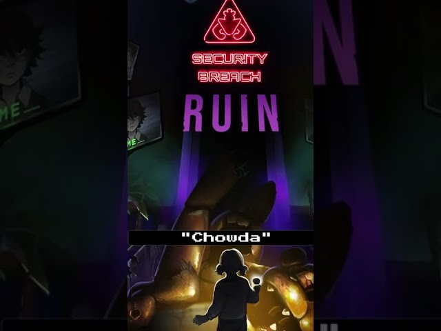 Security Breach: Ruin Officially announced!! (Security Breach DLC Revealed)  #shorts