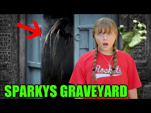SPARKY's GRAVEYARD! The LEGEND of the INSANE CEMETERY GRAVE DIGGER