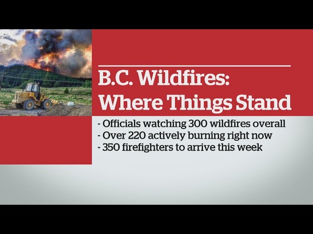 B.C fire force thousands to flee: Update from B.C official