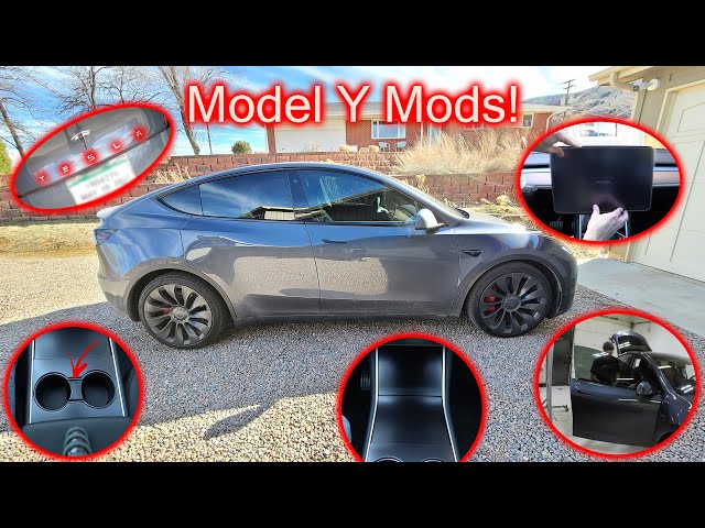 First Mods on My 2020 Tesla Model Y!